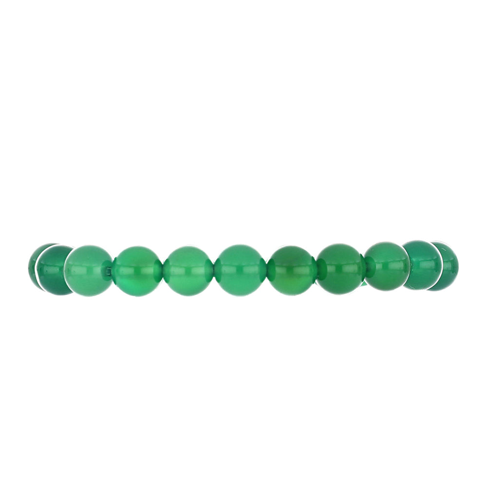 Nugget Armband mit grünem Achat 2 