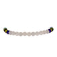 Goldplattiertes Silberarmband mit Regenbogenmondstein und marokkanischem Amethyst
