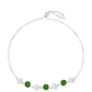 Silberarmband mit Chromdiopsid