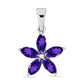 Silberanhänger mit marokkanischem Amethyst
