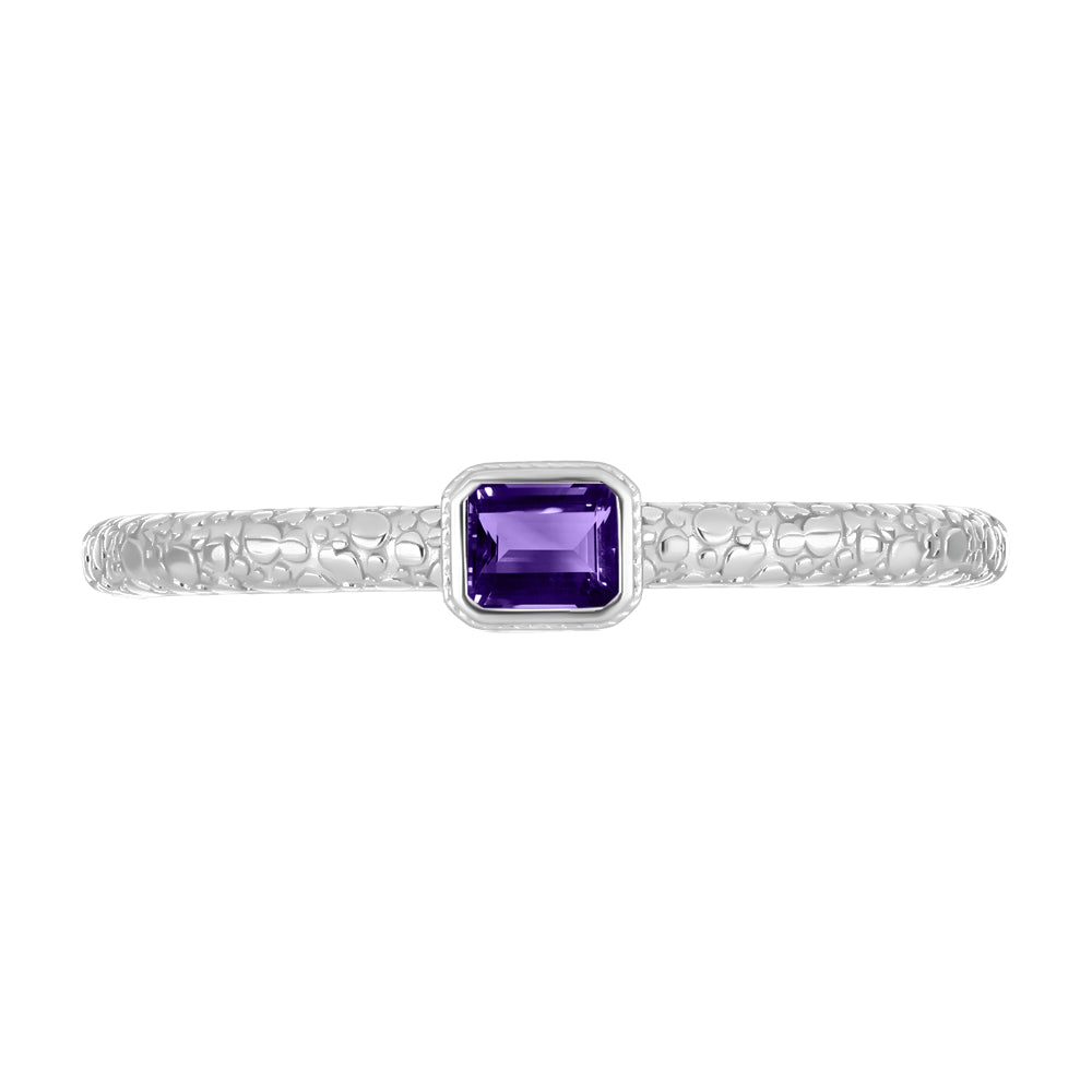 Silberarmband mit marokkanischem Amethyst