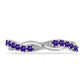 Silberring mit marokkanischem Amethyst