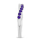 Silberring mit marokkanischem Amethyst