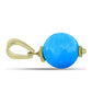 schmuckgarnitur aus Goldplattierte Silber mit blauem Jade