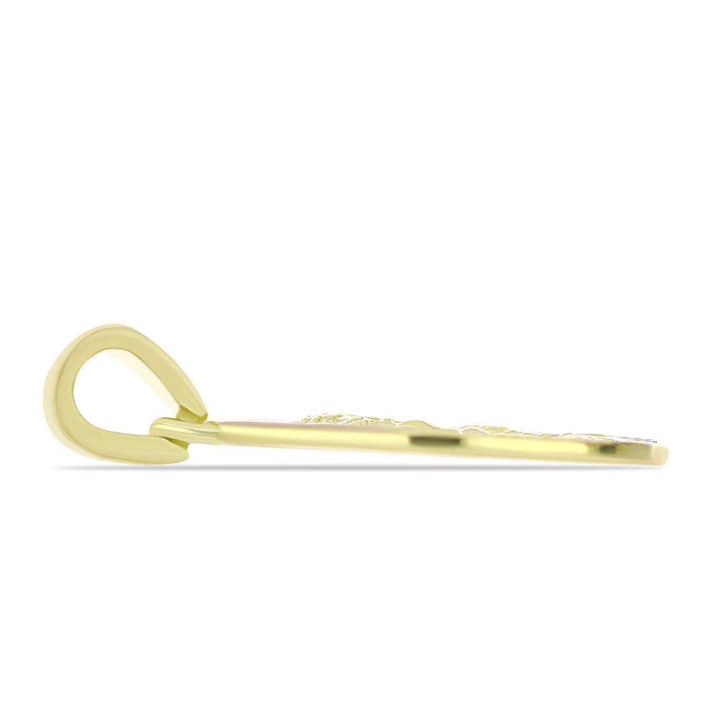 Goldplattierter Silberanhänger 2 