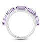 Silberring mit Rose De France Amethyst