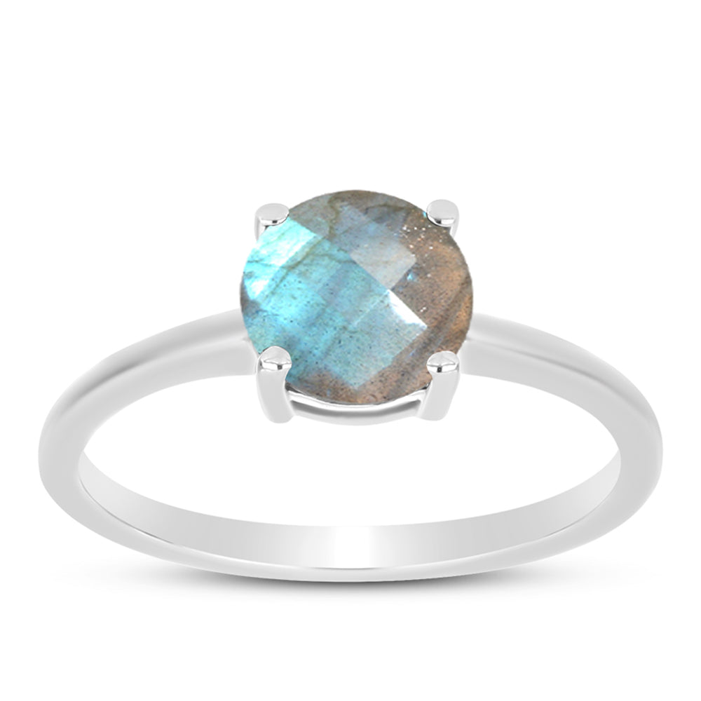 Silberring mit Labradorit 3 