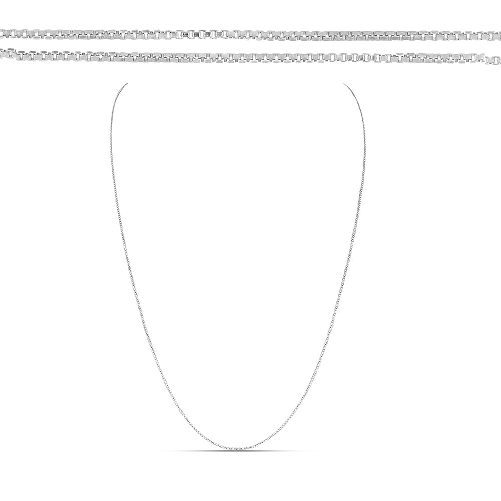 Silberhalskette 1 