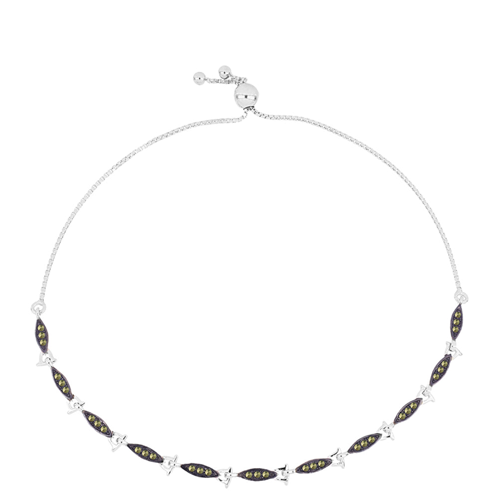 Silberarmband mit österreichischem Markasit 1 