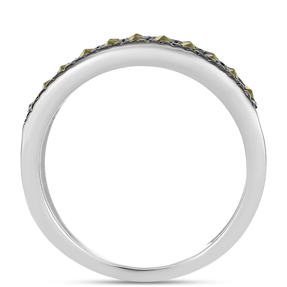 Silberring mit österreichischem Markasit