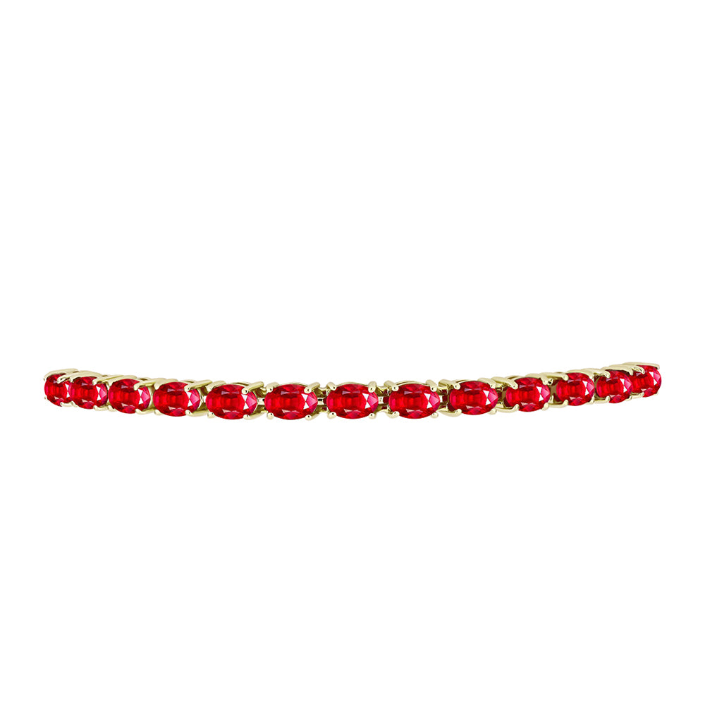 Goldplattiertes Silberarmband mit rotem Achat 2 
