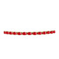 Goldplattiertes Silberarmband mit rotem Achat