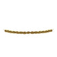 Goldplattiertes Silberarmband mit Cognac-Quarz