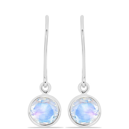 schmuckgarnitur aus Silber mit Peridot aus Changbai und Regenbogenmondstein
