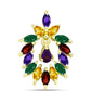 Goldplattierter Silberanhänger mit marokkanischem Amethyst