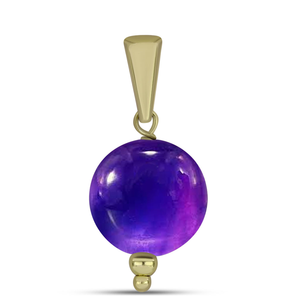 schmuckgarnitur aus Goldplattierte Silber mit marokkanischem Amethyst 4 