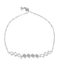 Silberarmband mit weißem Diamant
