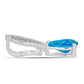Silberanhänger mit äthiopischem Paraiba-Blauopal und weißem Topas