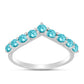 Silberring mit Paraiba Quarz