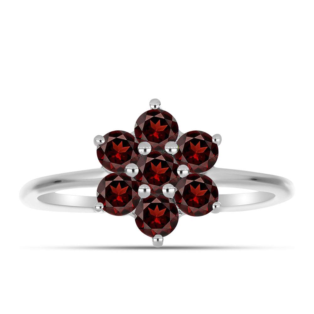 Silberring mit Barton Granat 1 