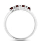 Silberring mit Barton Granat