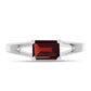 Silberring mit Barton Granat