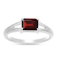 Silberring mit Barton Granat