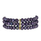 Goldplattiertes Silberarmband mit schwarzer Süßwasserzuchtperle