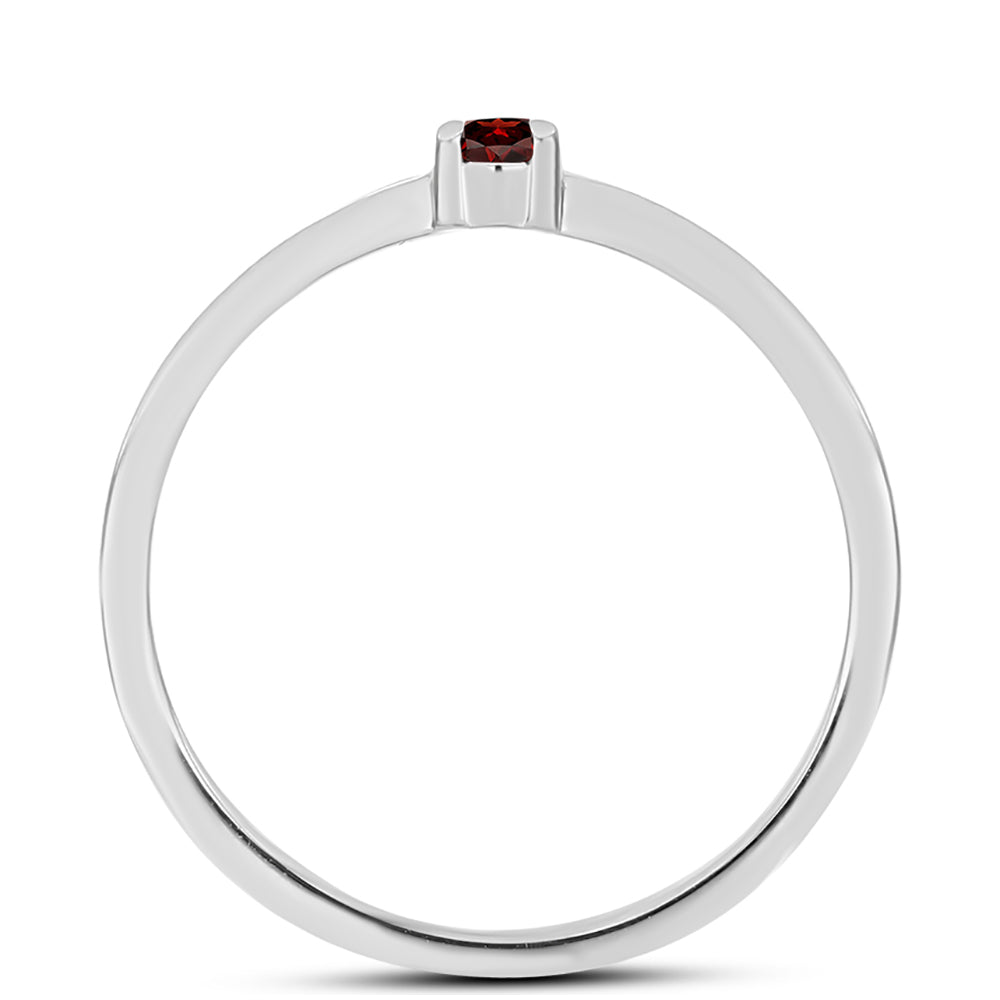 Silberring mit Barton Granat