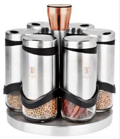 Berlingerhaus Gewürzständer-Set, 7-teilig 1 