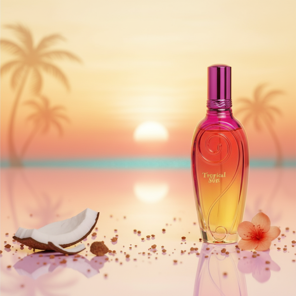 100 ml Eau de Parfum "TROPICAL SUN" Fruchtiger Moschusduft für Frauen