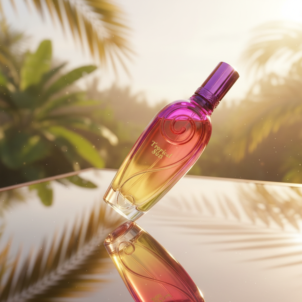 100 ml Eau de Parfum "TROPICAL SUN" Fruchtiger Moschusduft für Frauen 8 