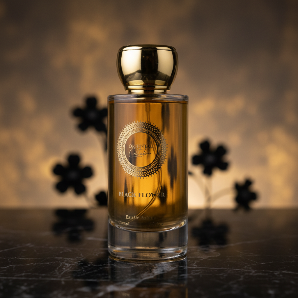 100 ml EDP BLACK FLOWER sinnlich süßer, aufregender Unisex-Duft 8 