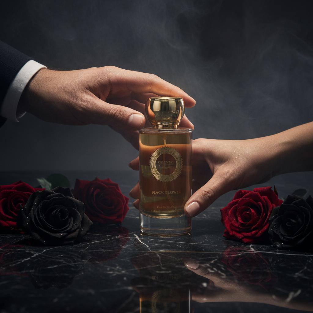 100 ml EDP BLACK FLOWER sinnlich süßer, aufregender Unisex-Duft 9 