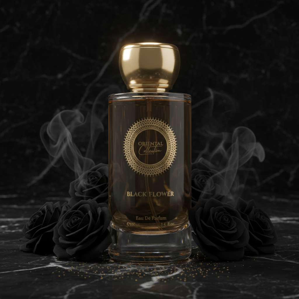 100 ml EDP BLACK FLOWER sinnlich süßer, aufregender Unisex-Duft 11 