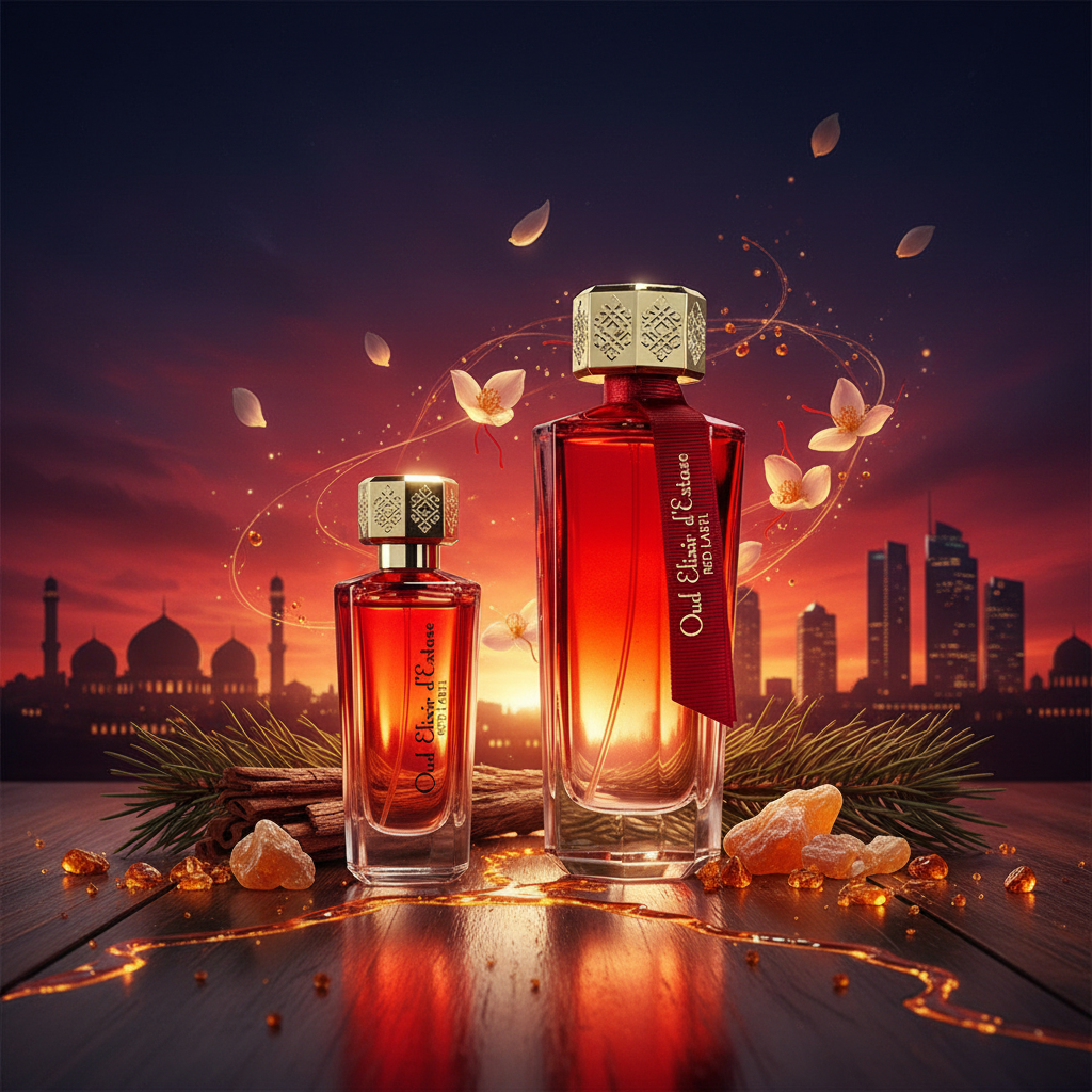 Linn Young EDP 100ml + 30ml "Oud Elixir Red" - Duftfamilie: Amber, floral