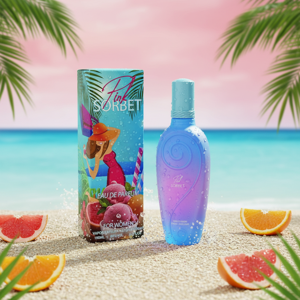EDP 100 ml “Pink Sorbet” – fruchtiger, floraler Duft