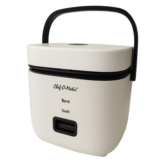 Chef-O-Matic Cooker kompakter Reiskocher und Dampfgarer