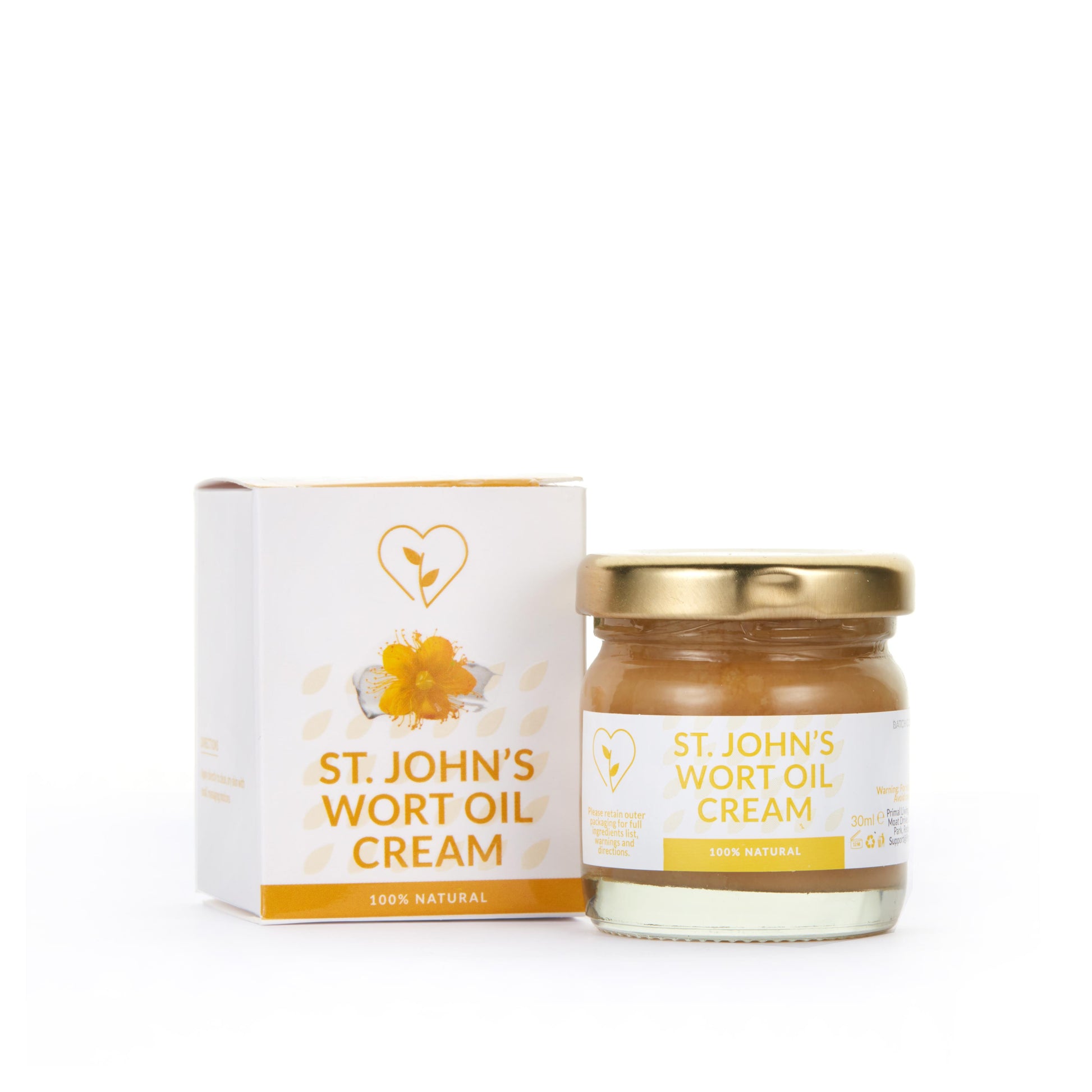 Johanniskrautöl-Creme /100% naturrein/ 2 