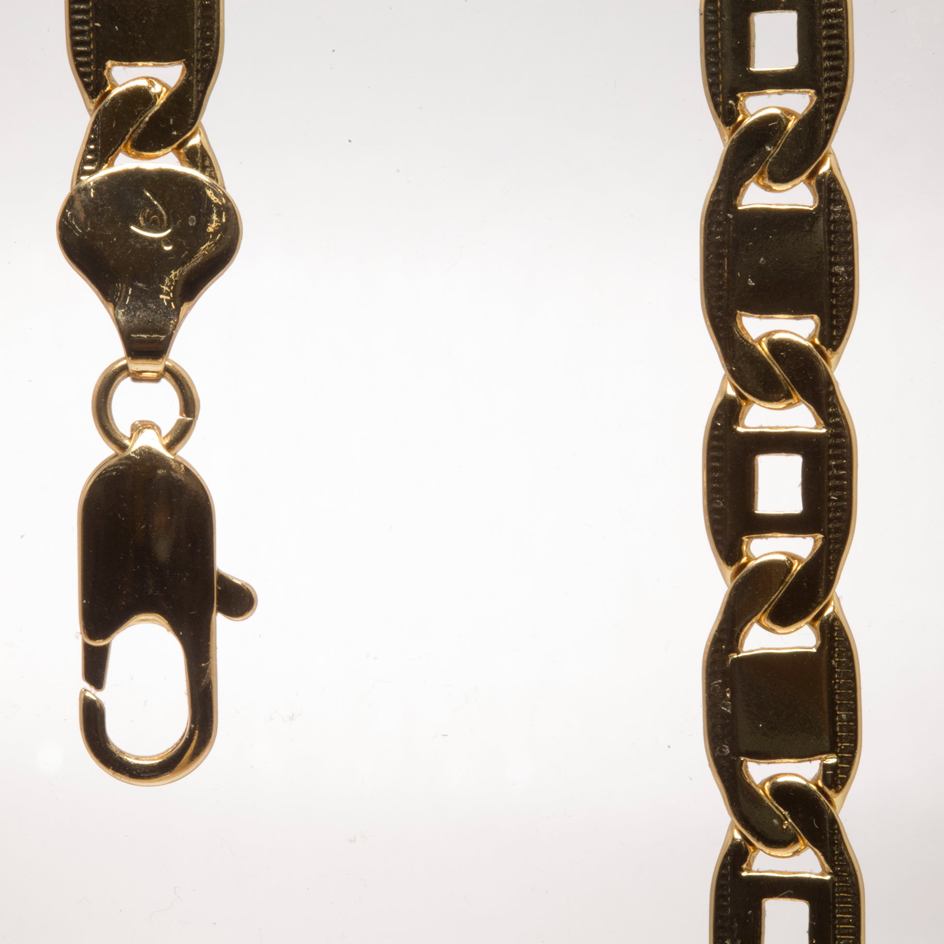Halskette aus goldplattierter Legierung 1 