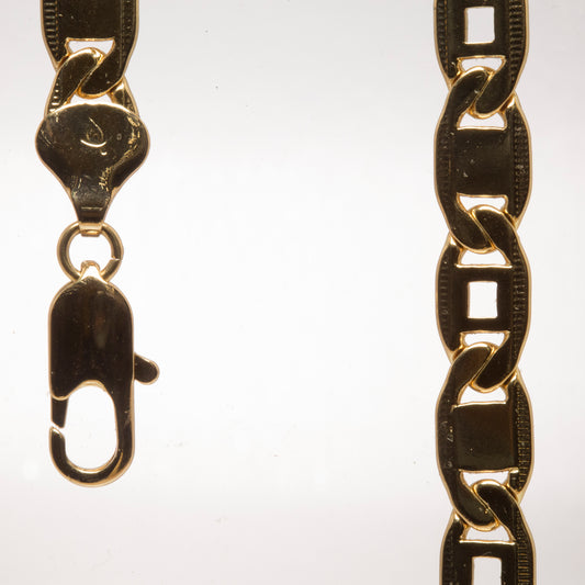 Halskette aus goldplattierter Legierung