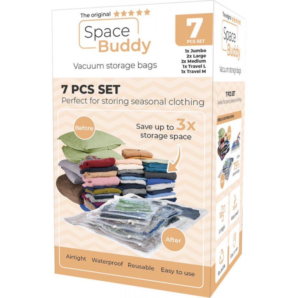 Space Buddy Vakuum-Aufbewahrungsbeutel-Set 8 