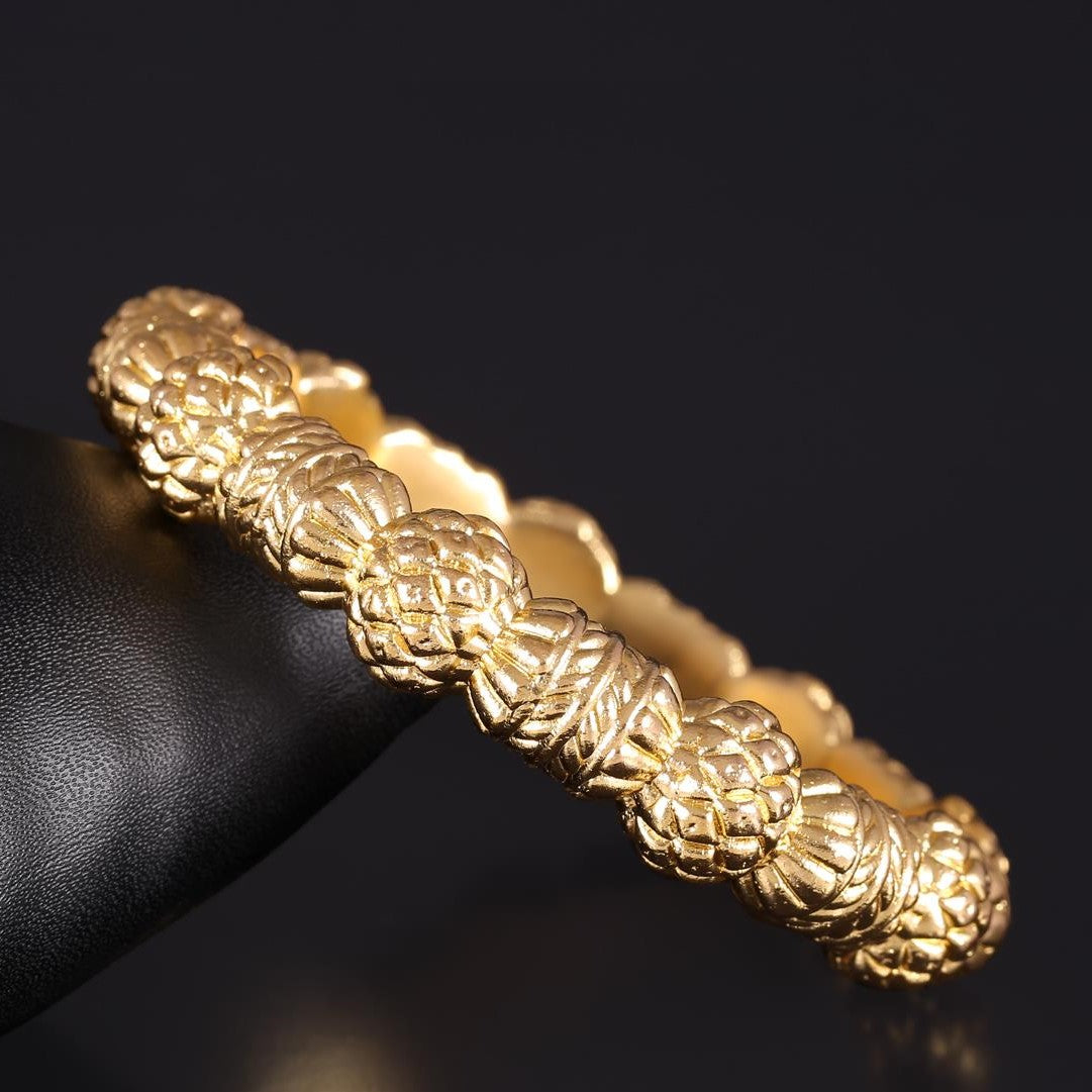 Goldplattiertes Silberarmband