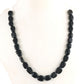 Nugget Halskette mit schwarzem Onyx