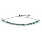 Silberarmband mit brasilianischem Smaragd