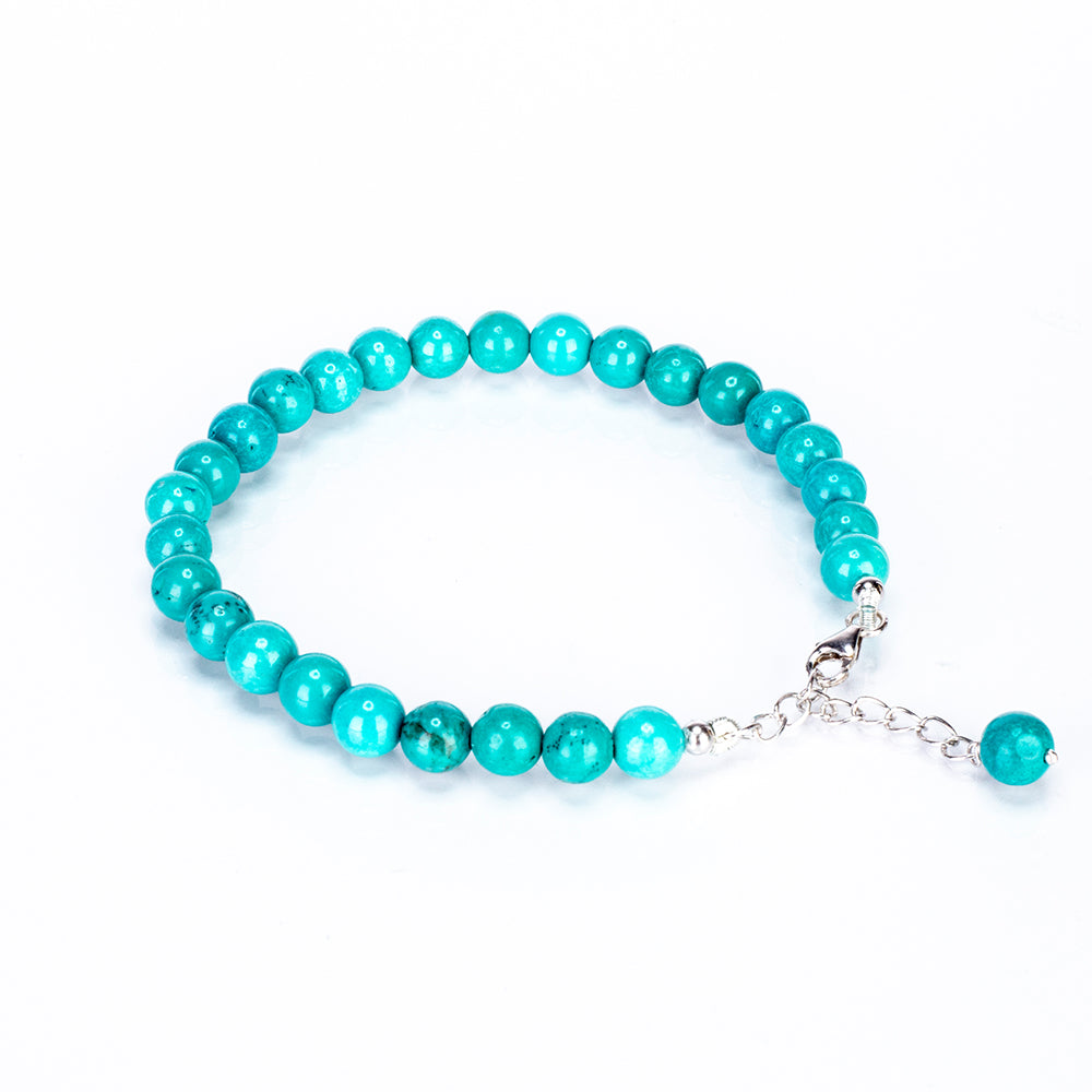 schmuckgarnitur aus Silber mit persischem Türkis