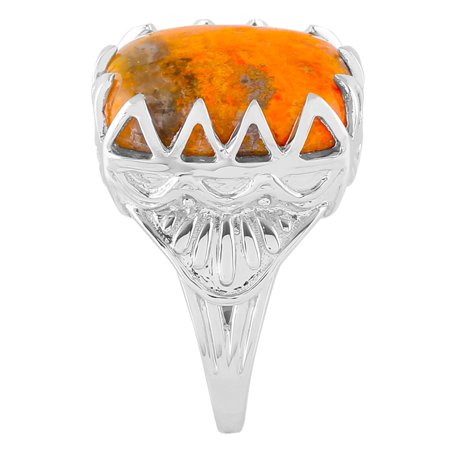 Silberring mit Hummeljaspis