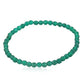 Künstlicher Perle Armband mit grünem Onyx