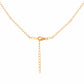 Goldplattierte Silberhalskette mit Karneol