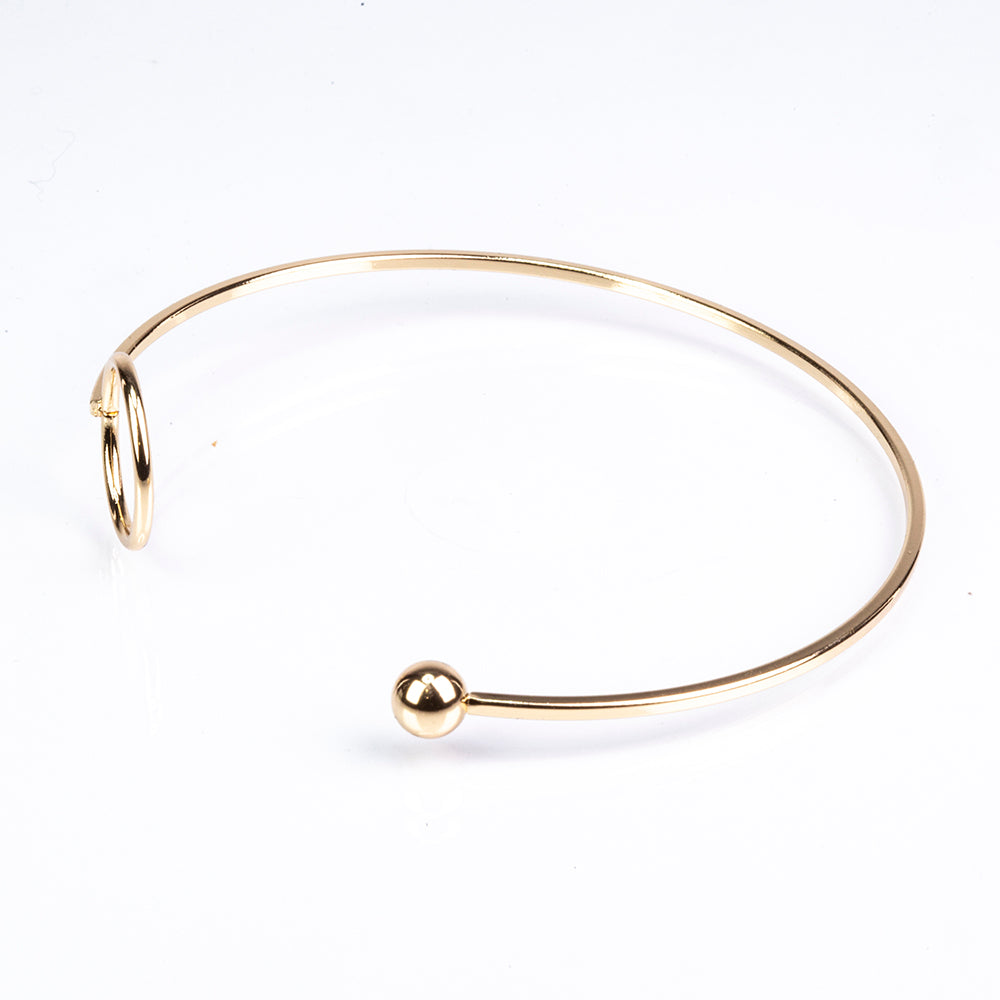 Schmuckgarnitur aus aus goldplattierter Legierung mit Emaille und rotem Emporia®-Kristall 4 